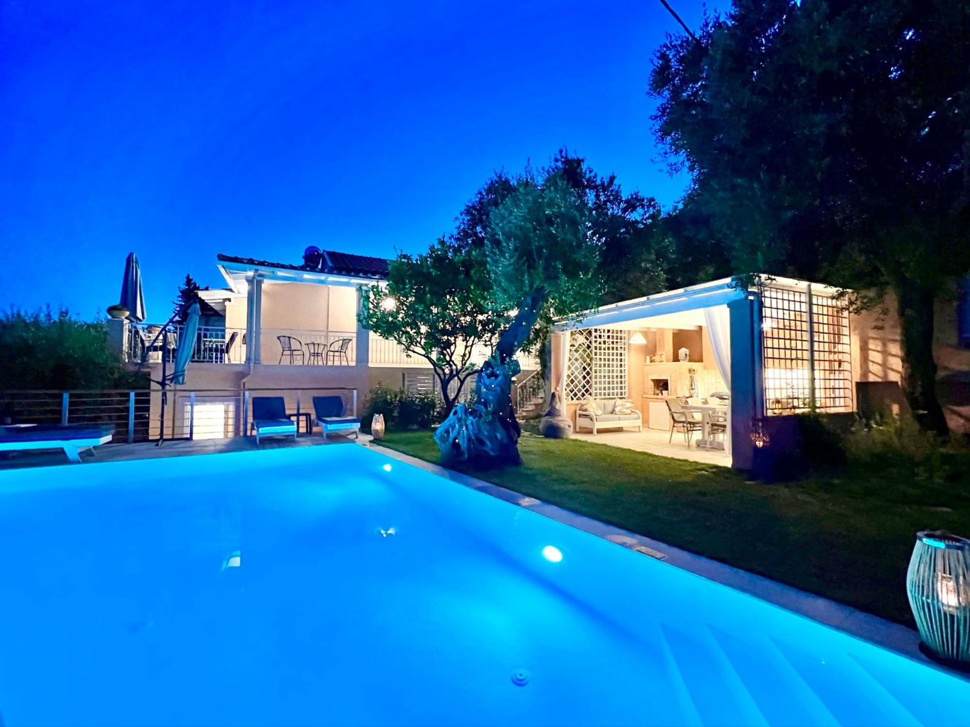 Villa Evmaria With Private Swimming Pool Spartylas Exterior photo