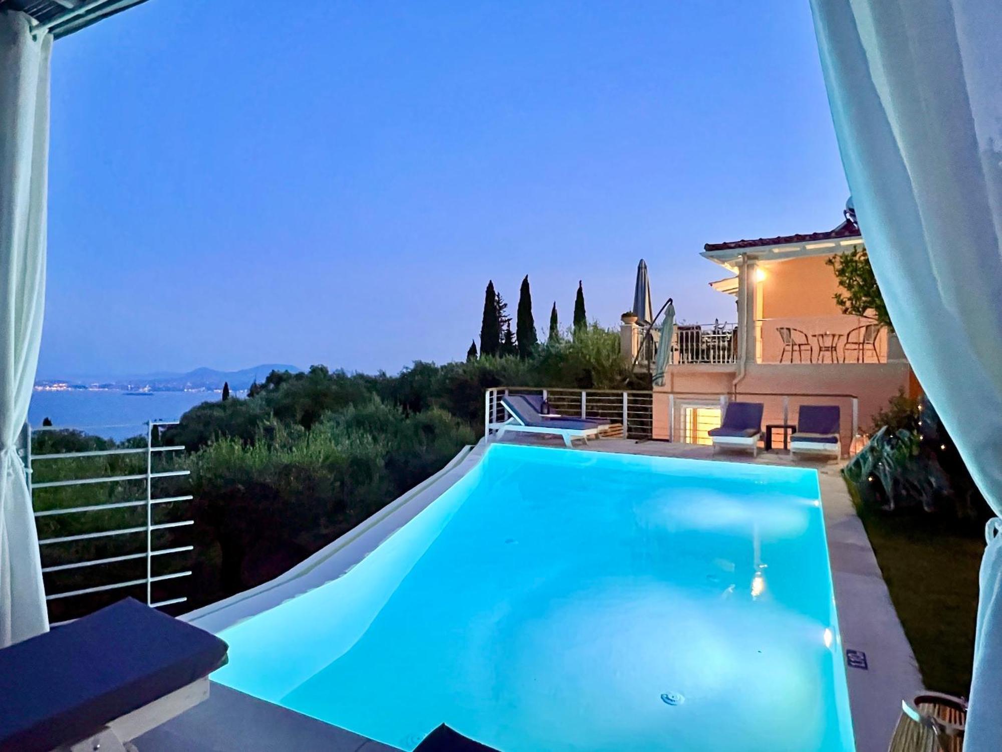 Villa Evmaria With Private Swimming Pool Spartylas Exterior photo